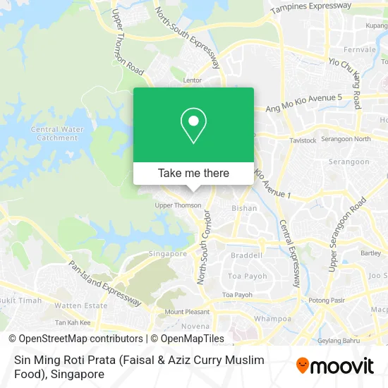 Sin Ming Roti Prata (Faisal & Aziz Curry Muslim Food) map