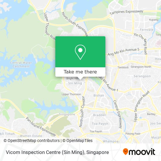 Vicom Inspection Centre (Sin Ming) map