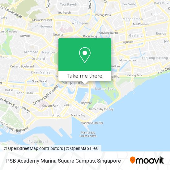 PSB Academy Marina Square Campus地图