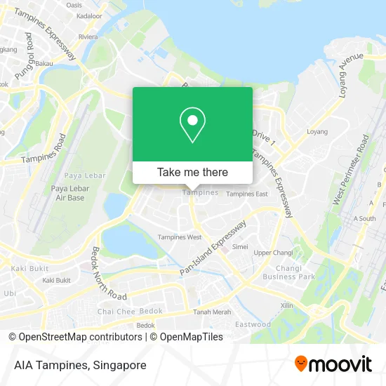 AIA Tampines map