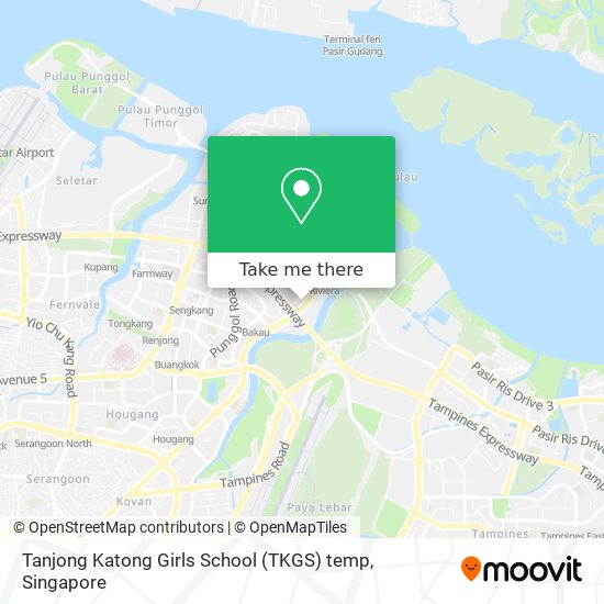 Tanjong Katong Girls School (TKGS) temp地图