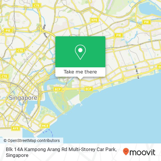 Blk 14A Kampong Arang Rd Multi-Storey Car Park map