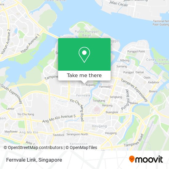 Fernvale Link map