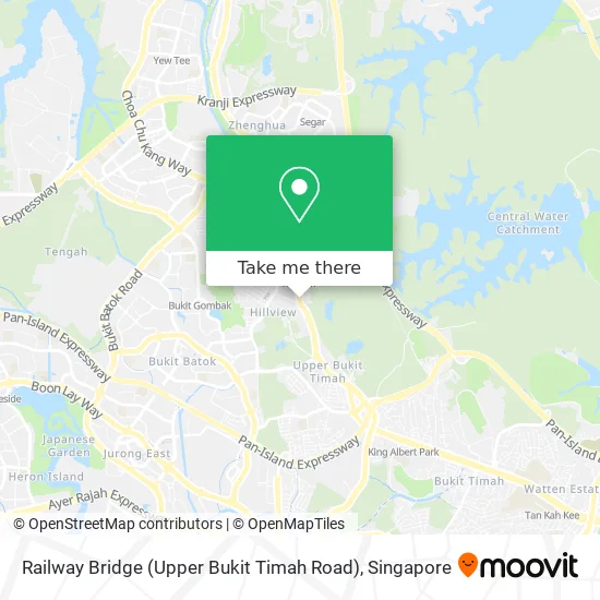 Railway Bridge (Upper Bukit Timah Road)地图