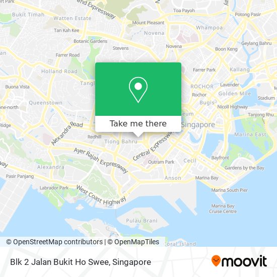 Blk 2 Jalan Bukit Ho Swee map