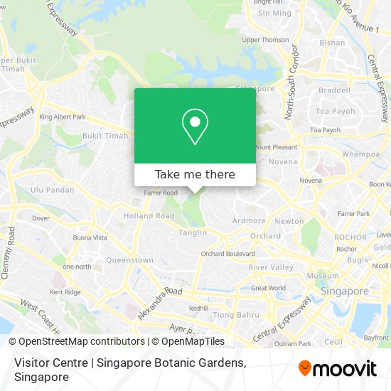 Visitor Centre | Singapore Botanic Gardens map