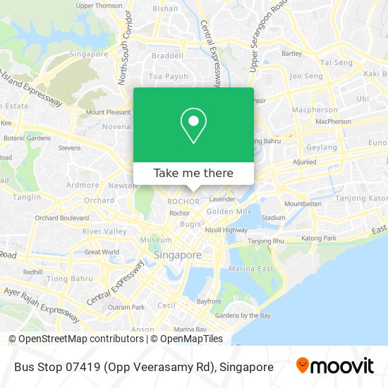 Bus Stop 07419 (Opp Veerasamy Rd) map