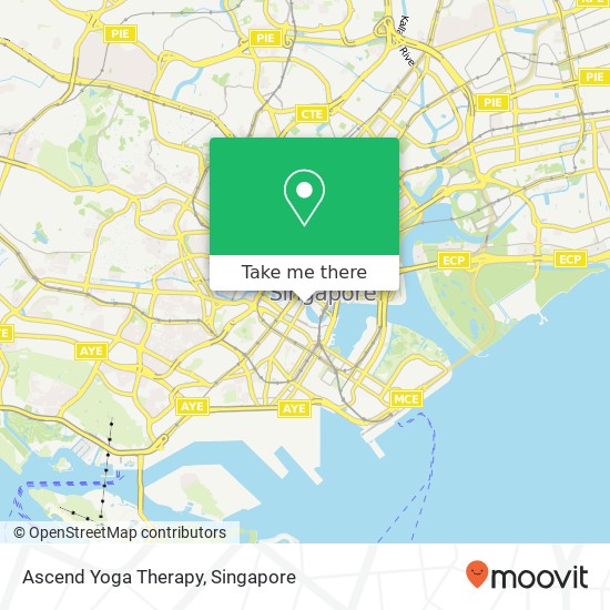Ascend Yoga Therapy map