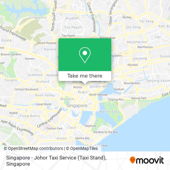 Singapore - Johor Taxi Service (Taxi Stand)地图