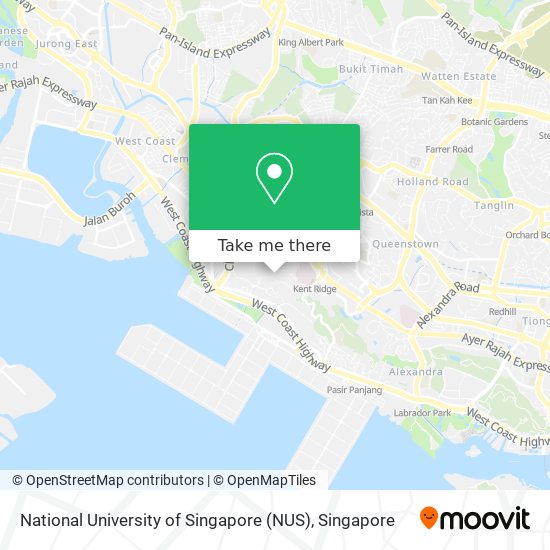 National University of Singapore (NUS)地图