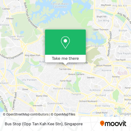 Bus Stop (Opp Tan Kah Kee Stn) map