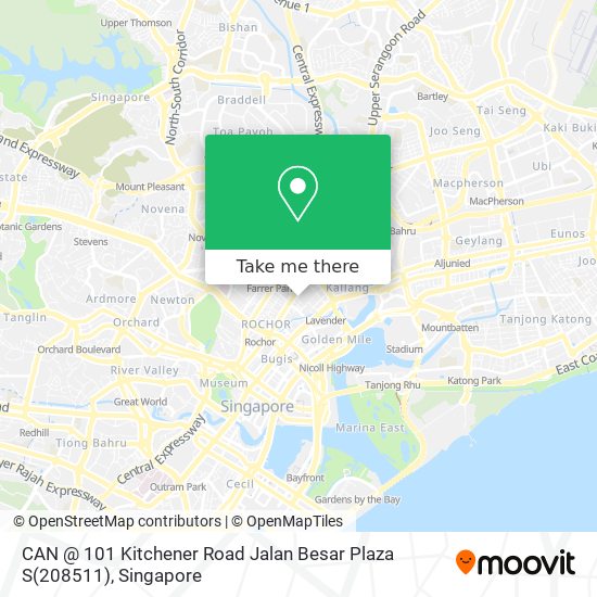 CAN @ 101 Kitchener Road Jalan Besar Plaza S(208511) map