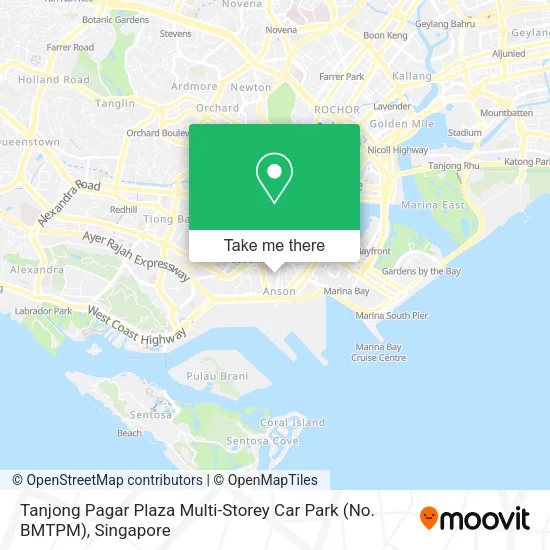 Tanjong Pagar Plaza Multi-Storey Car Park (No. BMTPM)地图