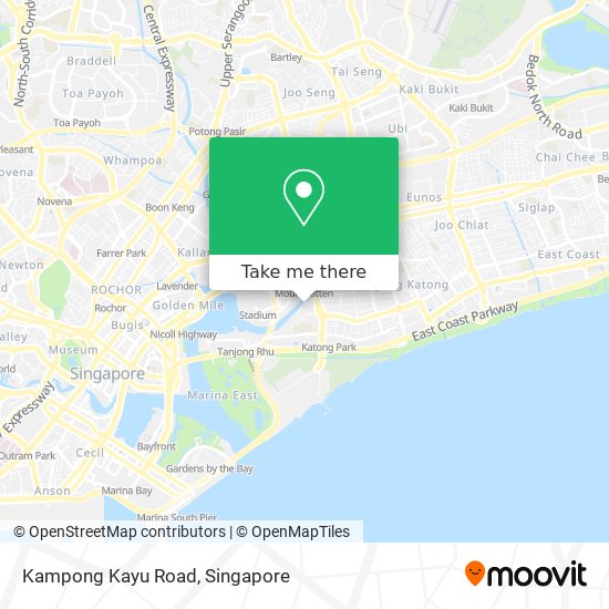Kampong Kayu Road map