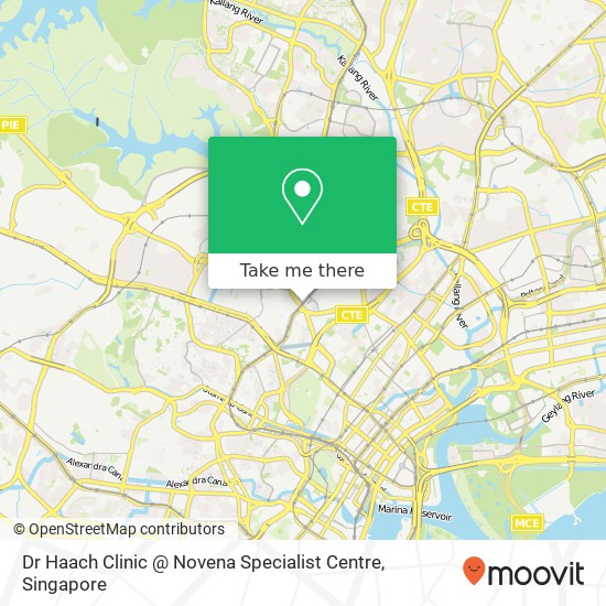 Dr Haach Clinic @ Novena Specialist Centre map
