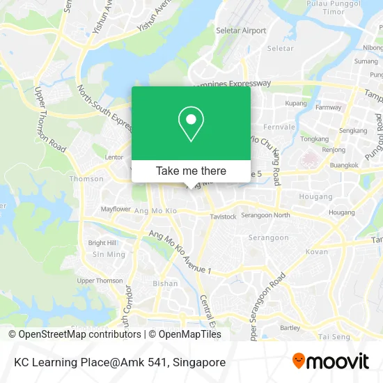 KC Learning Place@Amk 541 map