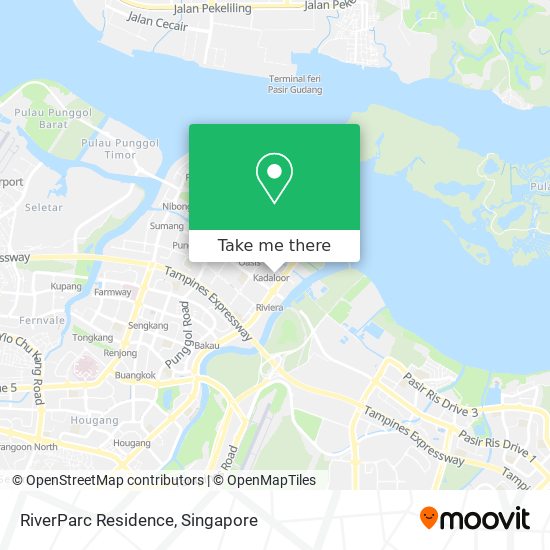 RiverParc Residence map