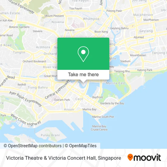 Victoria Theatre & Victoria Concert Hall map
