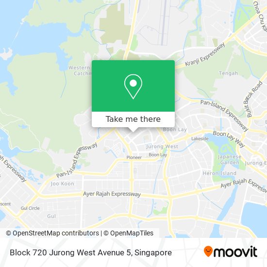 Block 720 Jurong West Avenue 5 map