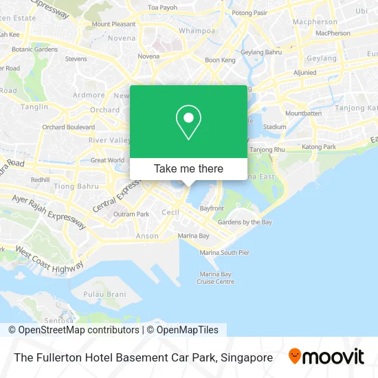 The Fullerton Hotel Basement Car Park地图