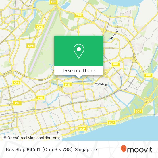 Bus Stop 84601 (Opp Blk 738) map