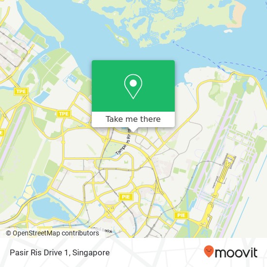 Pasir Ris Drive 1 map