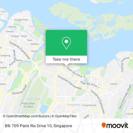 Blk 709 Paris Ris Drive 10 map