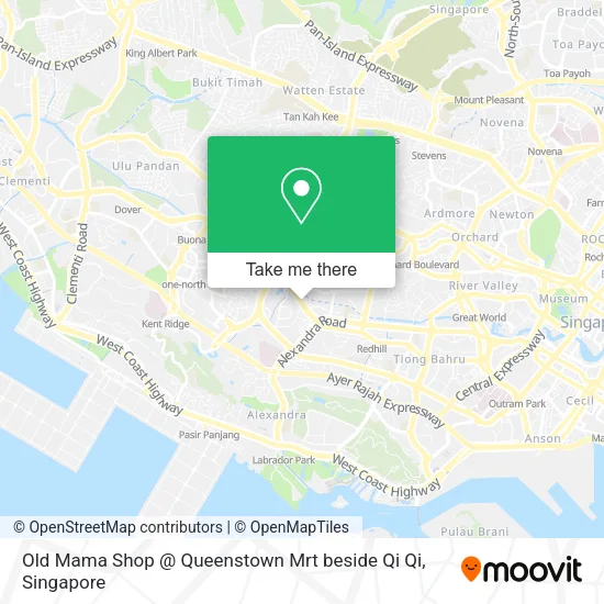 Old Mama Shop @ Queenstown Mrt beside Qi Qi地图