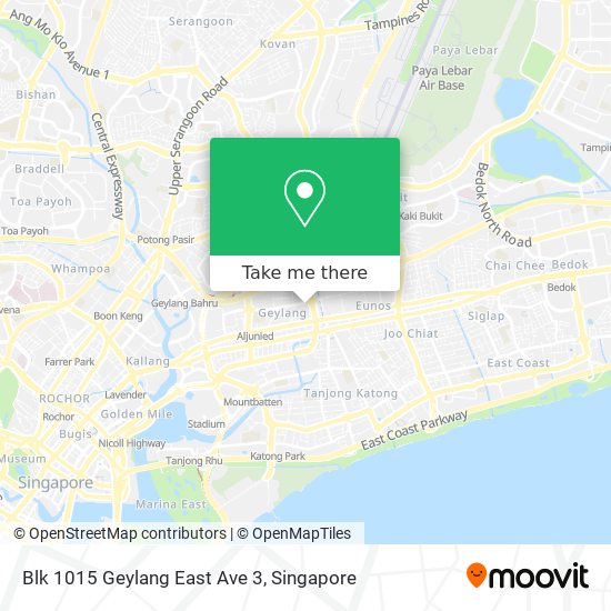 Blk 1015 Geylang East Ave 3 map