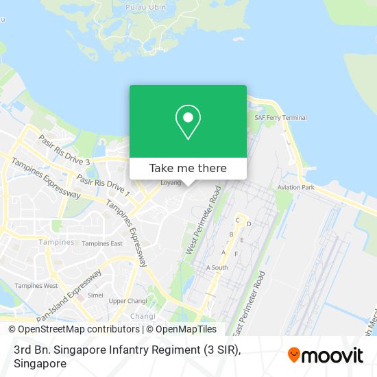 3rd Bn. Singapore Infantry Regiment (3 SIR)地图