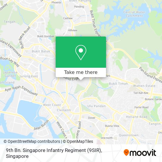 9th Bn. Singapore Infantry Regiment (9SIR) map