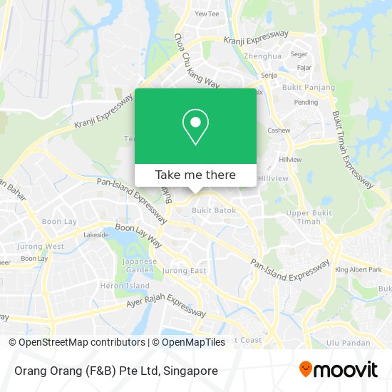 Orang Orang (F&B) Pte Ltd map
