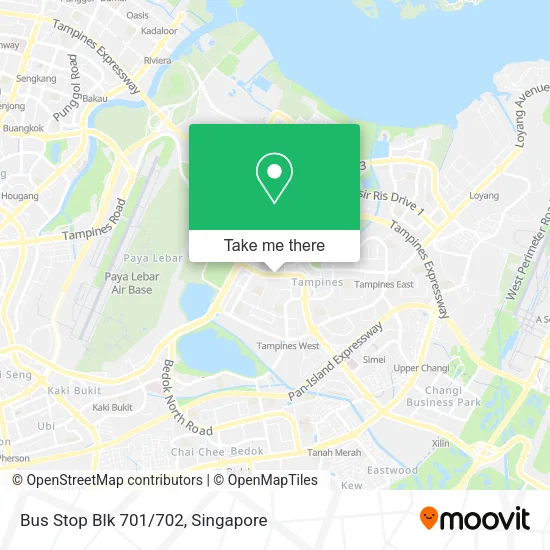 Bus Stop Blk 701/702地图