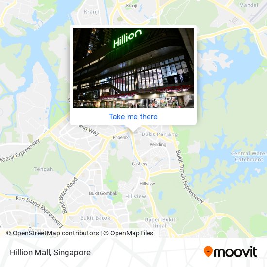 Hillion Mall map