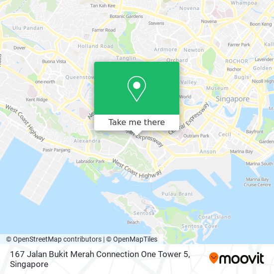 167 Jalan Bukit Merah Connection One Tower 5 map
