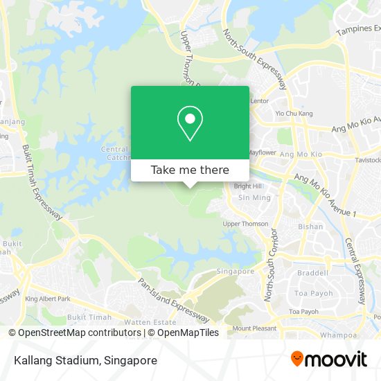 Kallang Stadium map