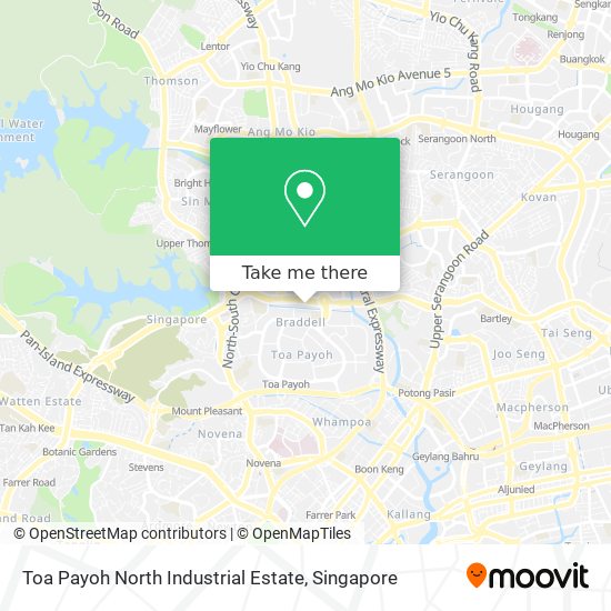 Toa Payoh North Industrial Estate地图