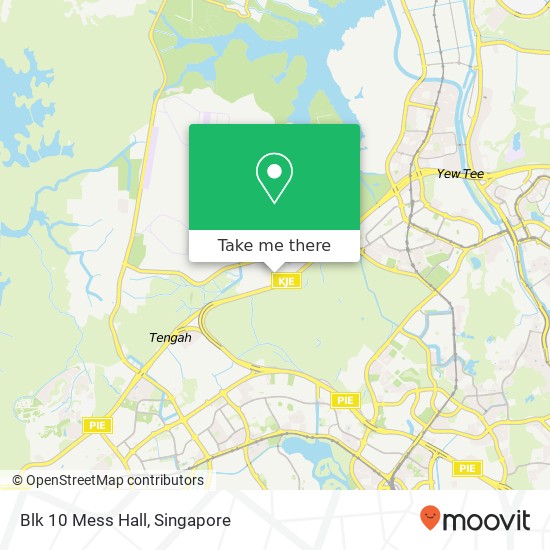 Blk 10 Mess Hall map