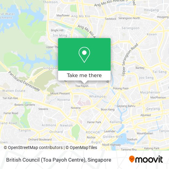 British Council (Toa Payoh Centre) map