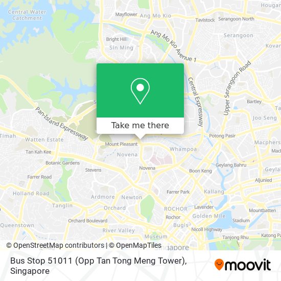 Bus Stop 51011 (Opp Tan Tong Meng Tower) map