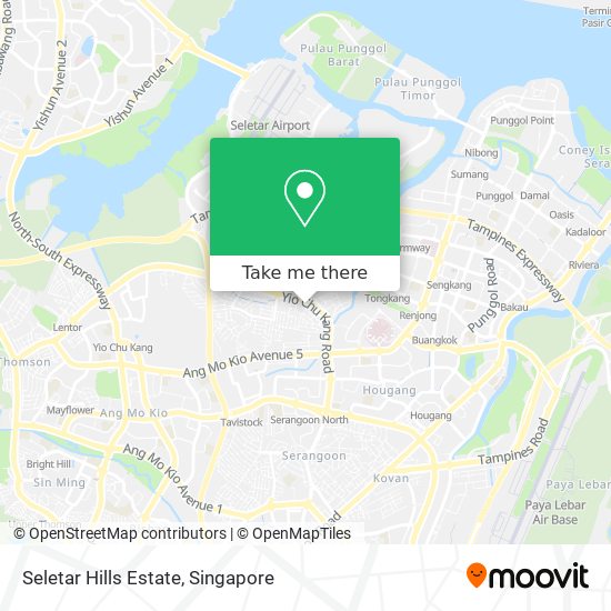Seletar Hills Estate map