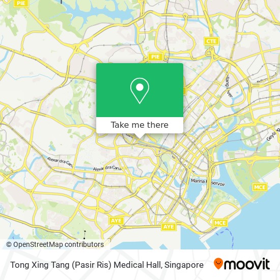 Tong Xing Tang (Pasir Ris) Medical Hall map