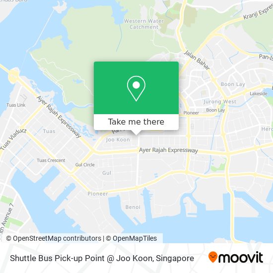 Shuttle Bus Pick-up Point @ Joo Koon map