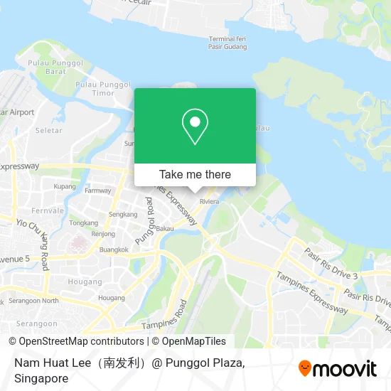 Nam Huat Lee（南发利）@ Punggol Plaza地图