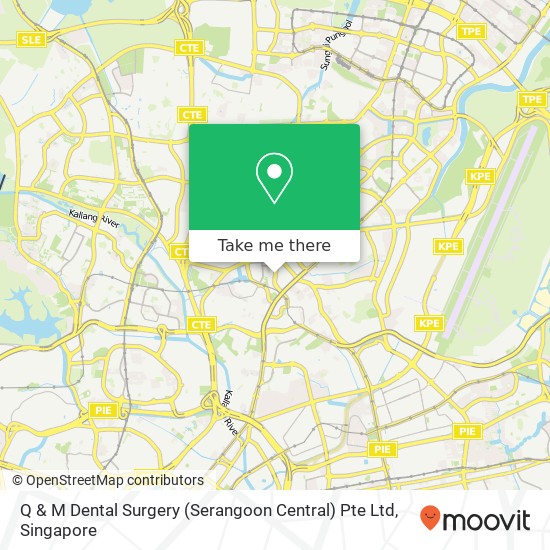 Q & M Dental Surgery (Serangoon Central) Pte Ltd map