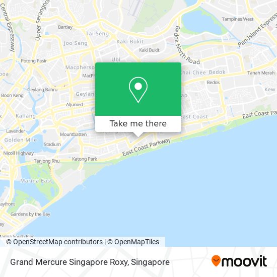 Grand Mercure Singapore Roxy地图