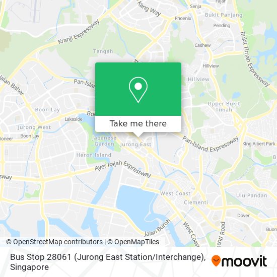 Bus Stop 28061 (Jurong East Station / Interchange)地图