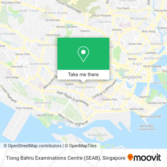 Tiong Bahru Examinations Centre (SEAB)地图