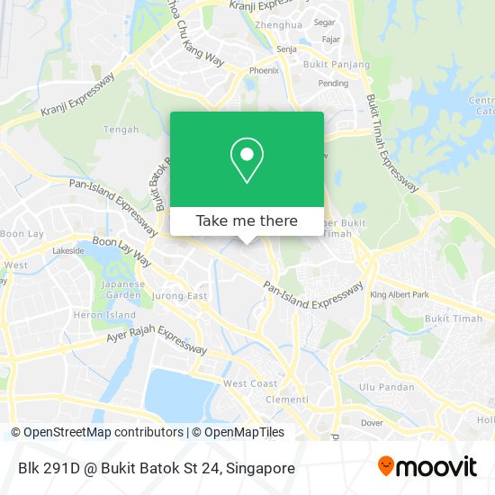 Blk 291D @ Bukit Batok St 24 map