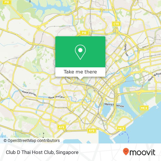 Club D Thai Host Club map
